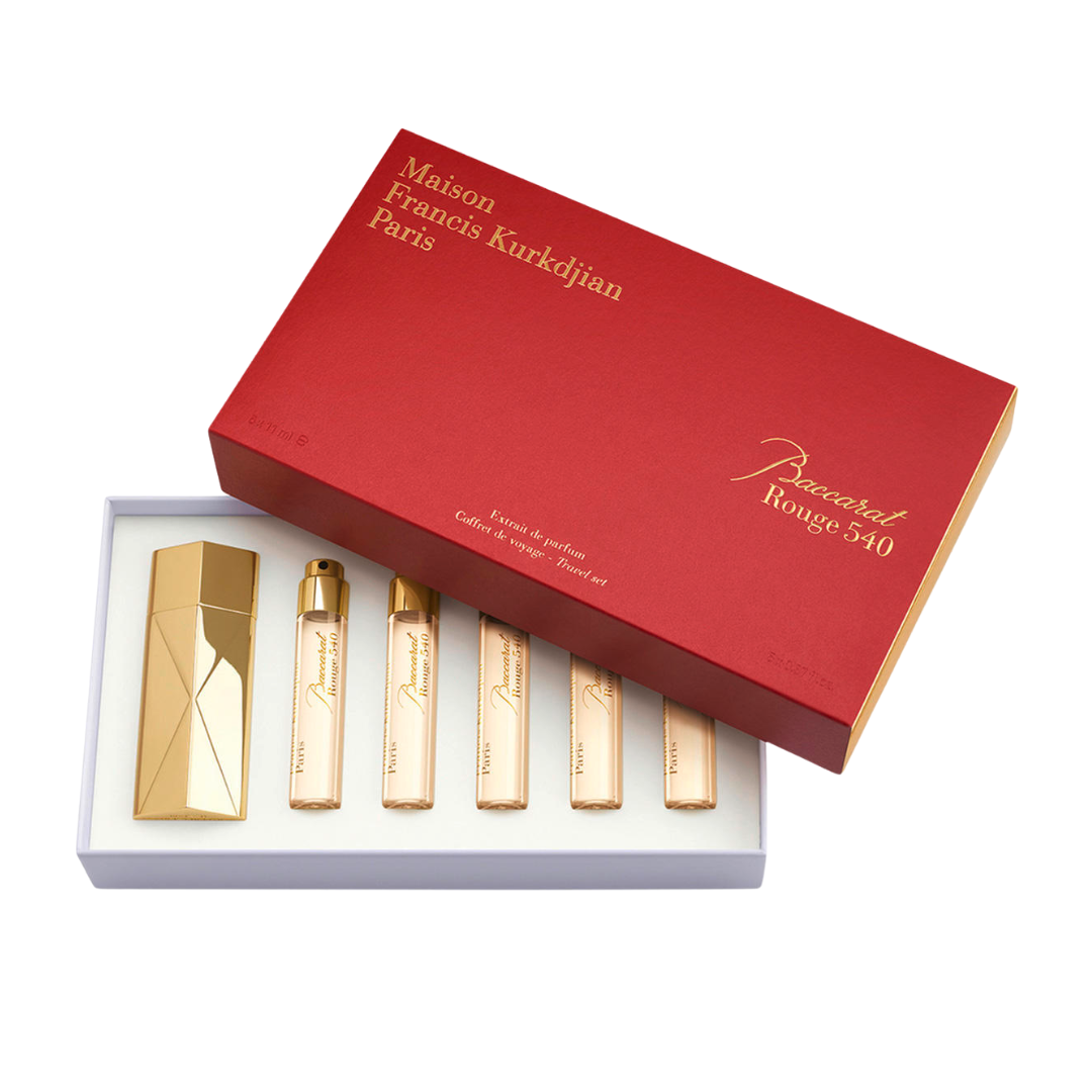 Maison Francis Kurkdjian Baccarat Rouge 540 Extrait de parfum kelionių rinkinys 5x11ml